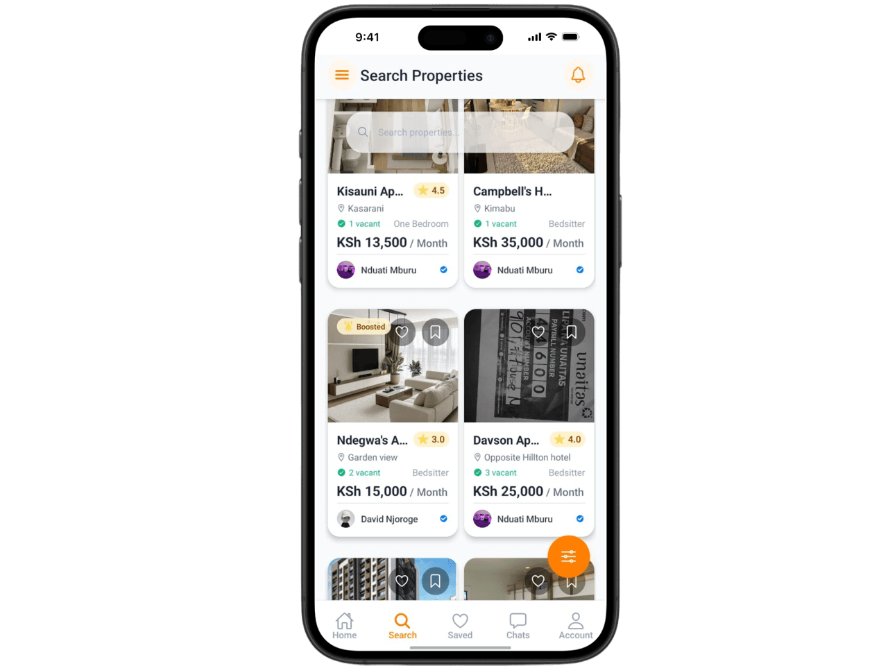 App preview on phone